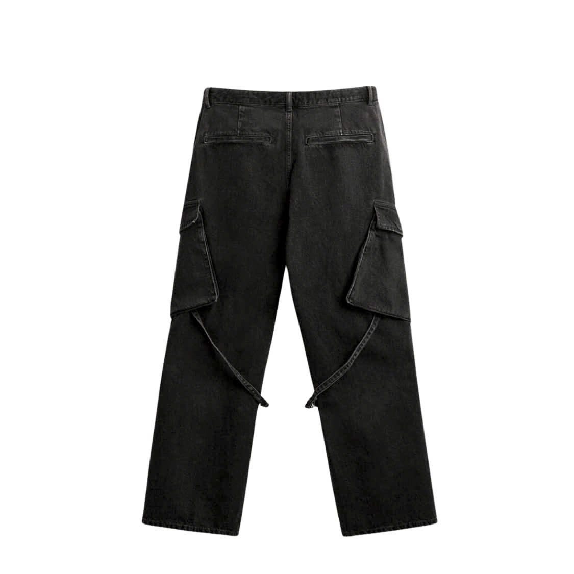 Quần Cargo Jean ống xuông MARO - Ảnh 3
