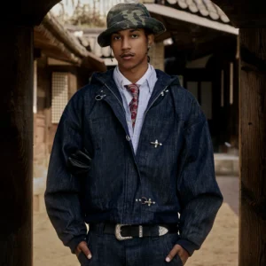 MARO Denim Clasp Jacket