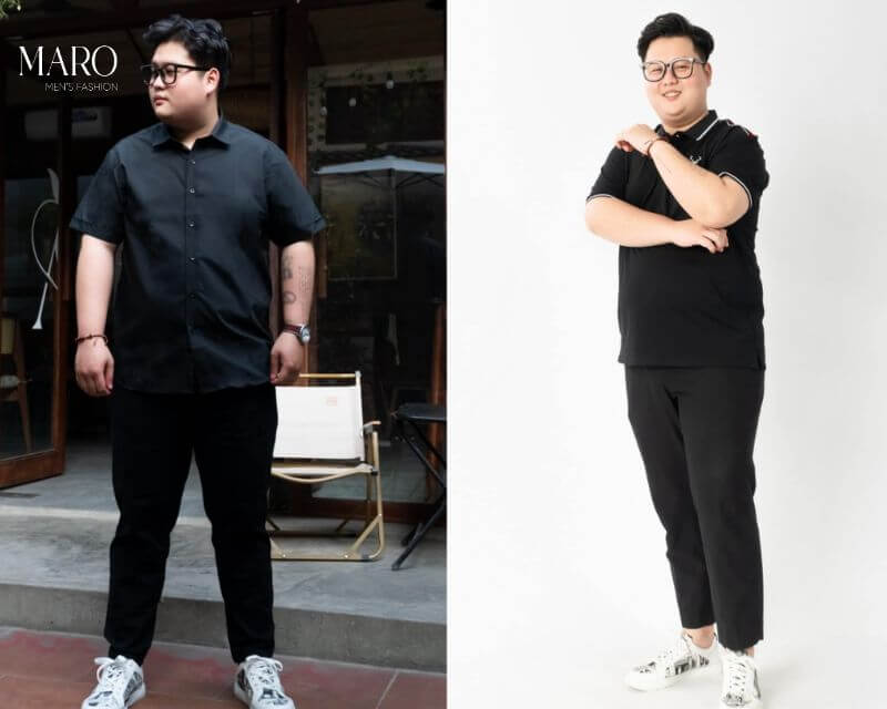 nguyên tắc phối đồ đi đám cưới cho nam mập