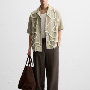 MARO Relaxed Fit Patterned Shirt