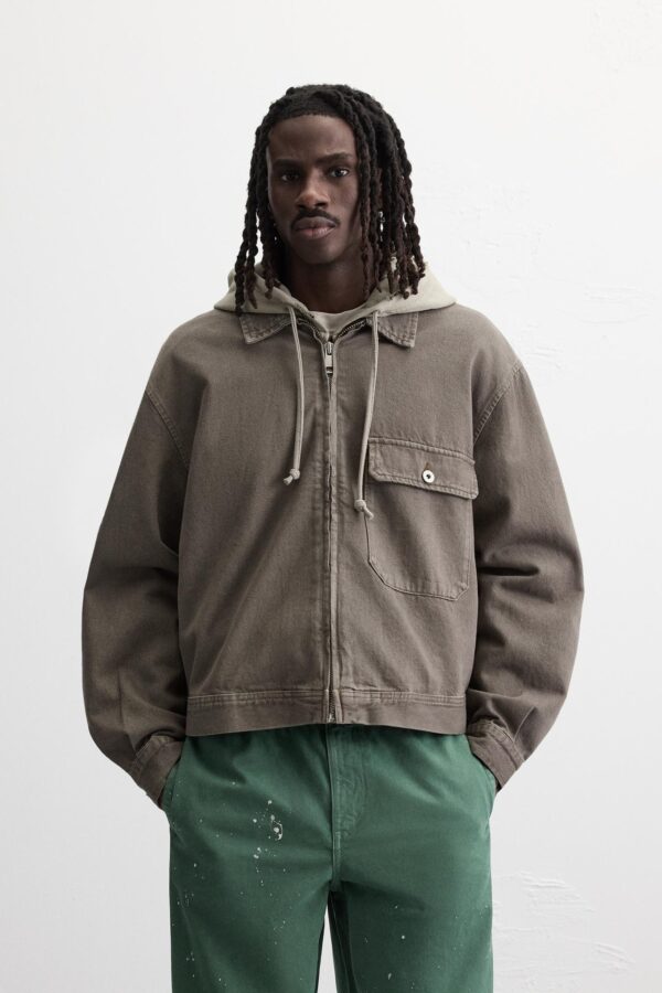 MARO Washed Boxy Fit Jacket - Hình ảnh 2