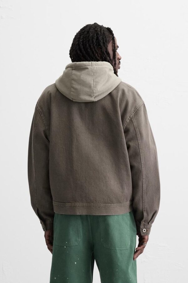 MARO Washed Boxy Fit Jacket - Hình ảnh 3