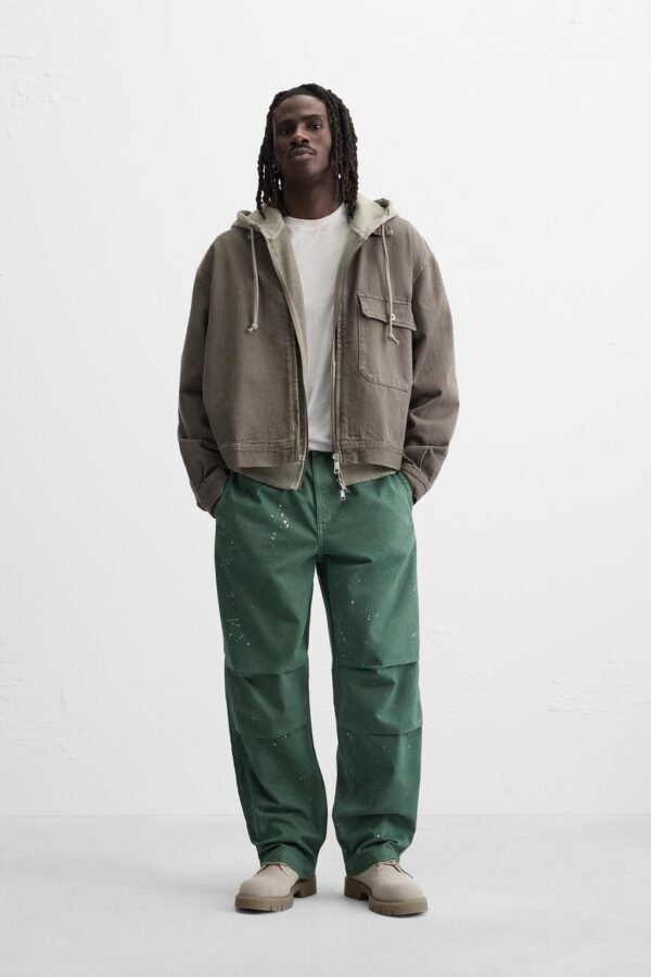MARO Washed Boxy Fit Jacket