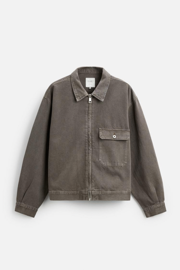 MARO Washed Boxy Fit Jacket - Hình ảnh 4