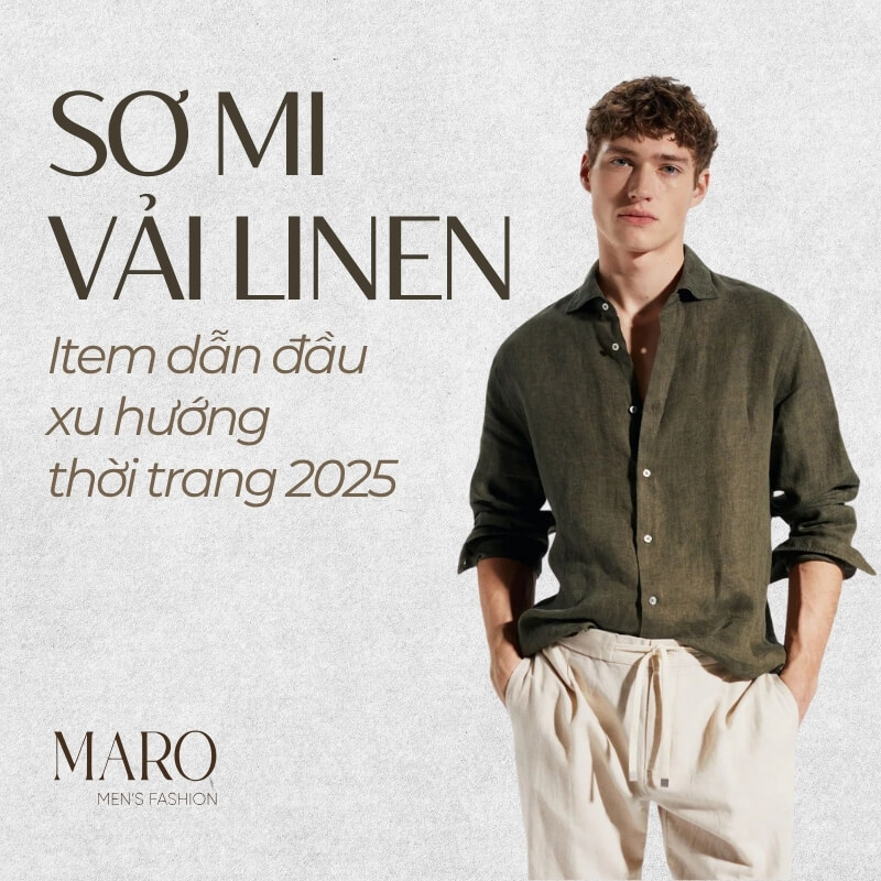áo sơ mi vải linen
