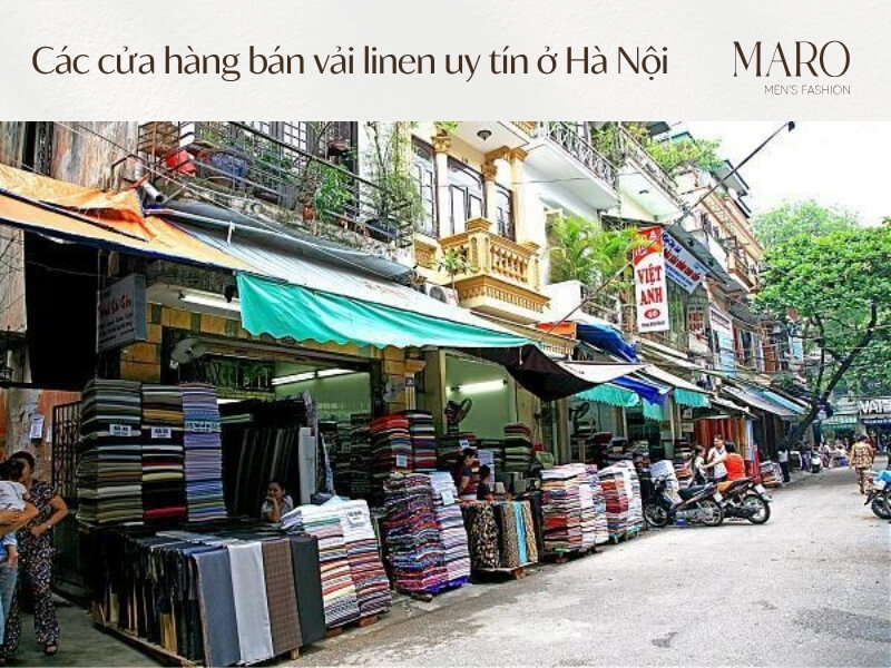 các cửa hàng bán vải linen uy tín ở hà nội