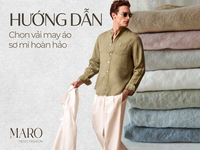 hướng dẫn chọn vải linen may áo sơ mi