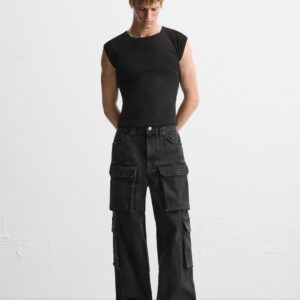 Maro denim cargo pants