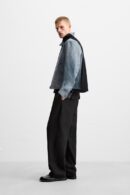 MARO "Refined Blue" Leather Jacket