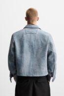 MARO "Refined Blue" Leather Jacket