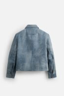 MARO "Refined Blue" Leather Jacket