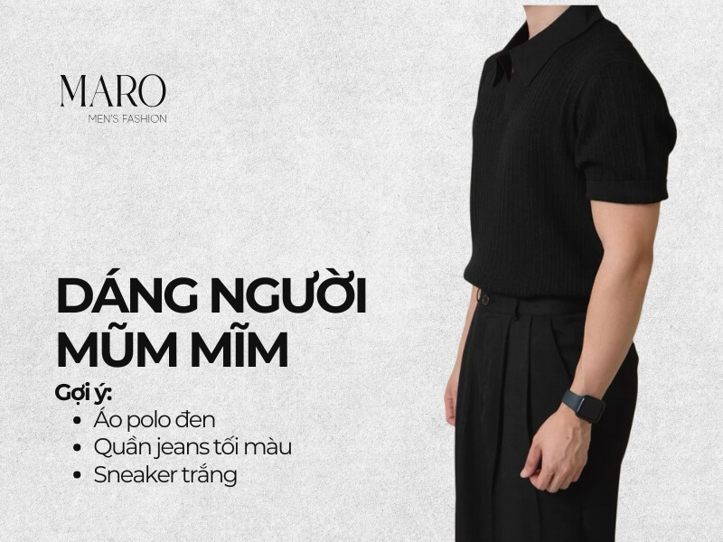 phối đồ cho học sinh nam cấp 3 dáng người hơi mũm mĩm