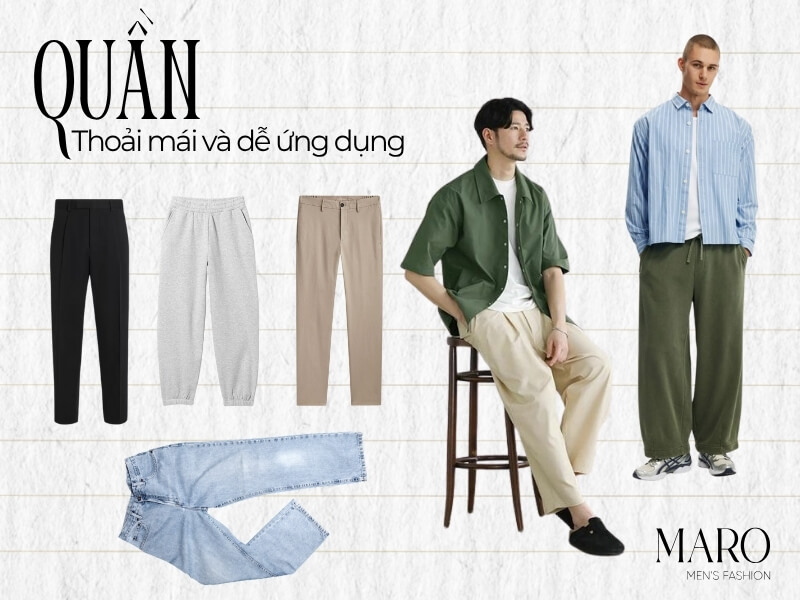 quần phong cách normcore
