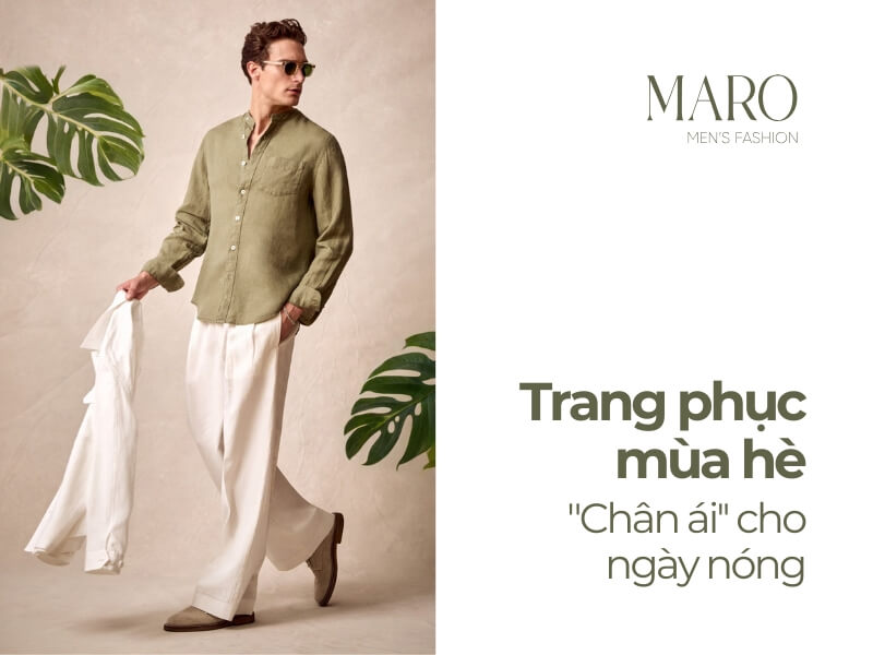 trang phục mùa hè linen bamboo