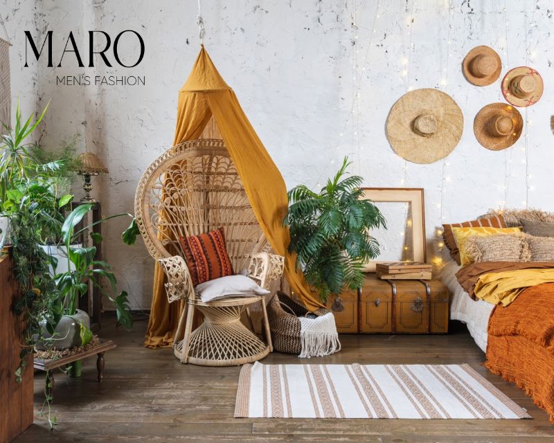 ứng dụng của phong cách bohemian trong nội thất