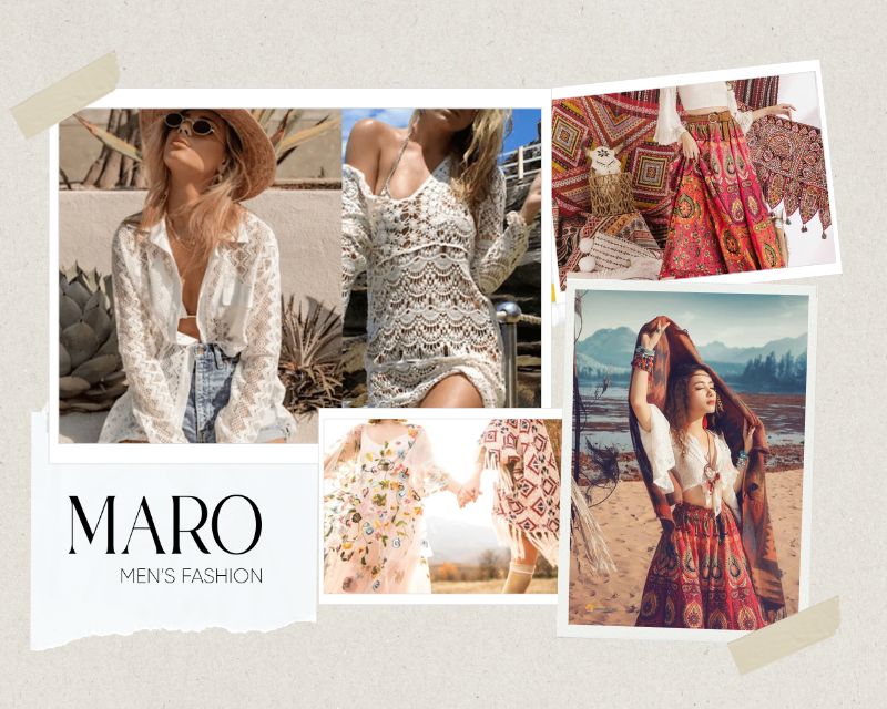 yếu tố đặc trưng của bohemian style