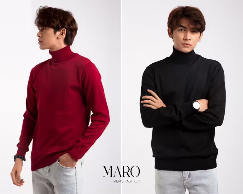 Áo len cổ lọ Classic