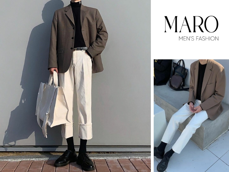 bí quyết chọn blazer và áo cổ lọ nam