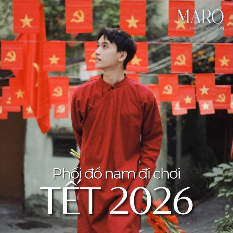 phối đồ đi chơi tết cho nam