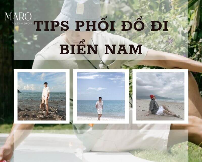 phối đồ đi biển nam