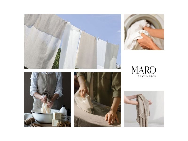 Cách bảo quản vải linen gân