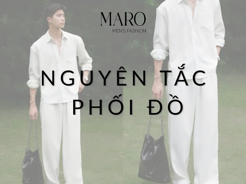Nguyên tắc phối đồ mùa hè cho nam