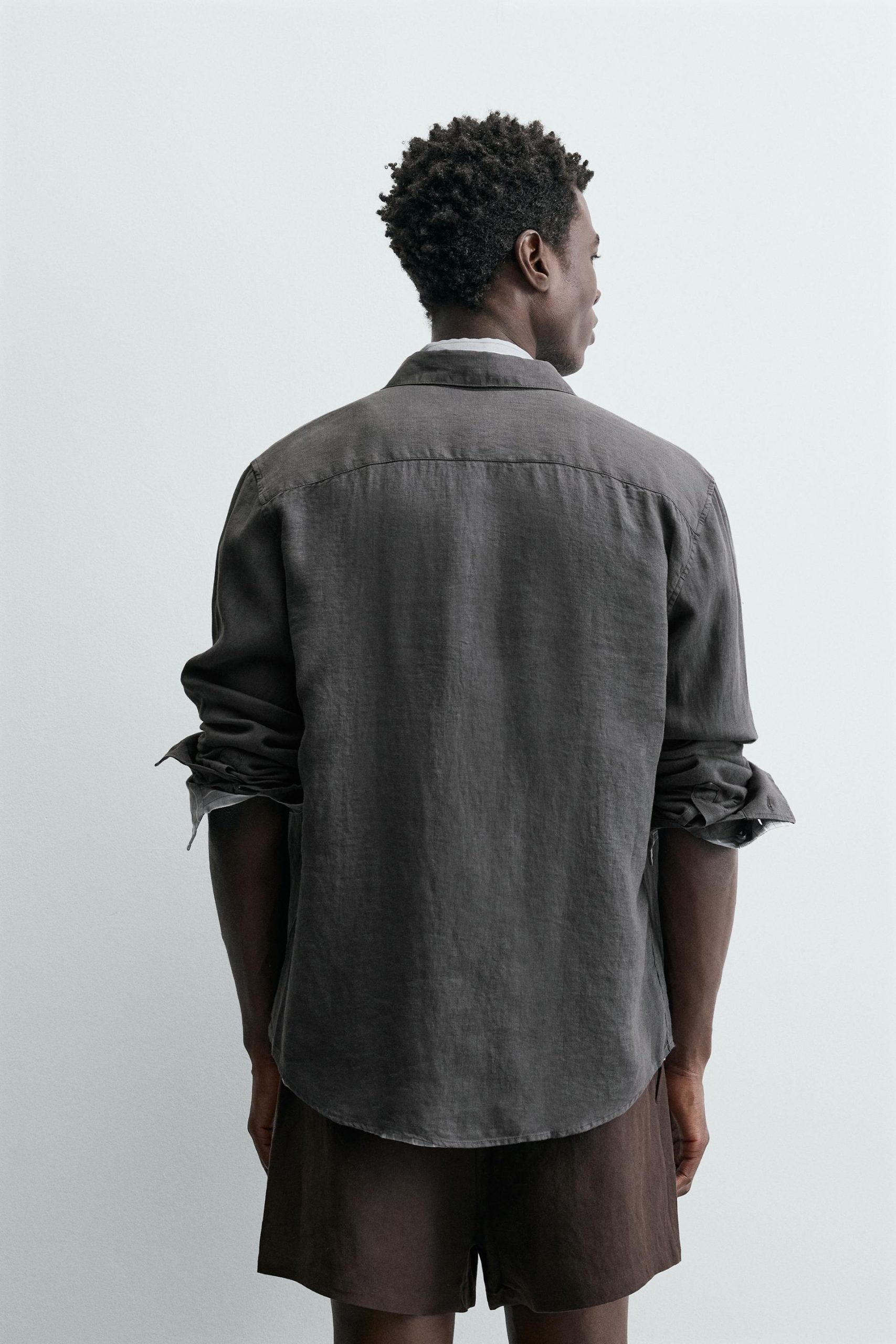 100% LINEN SHIRT MARO - Ảnh 8