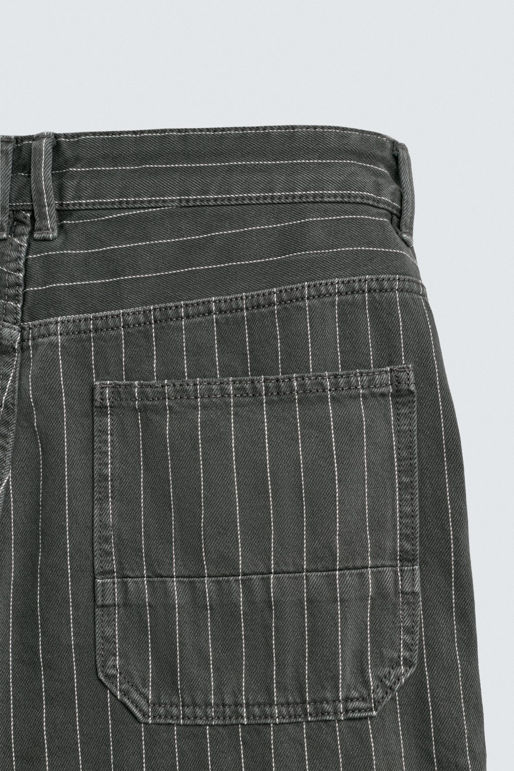 Baggy Fit Striped Trousers Ford MARO - Ảnh 11