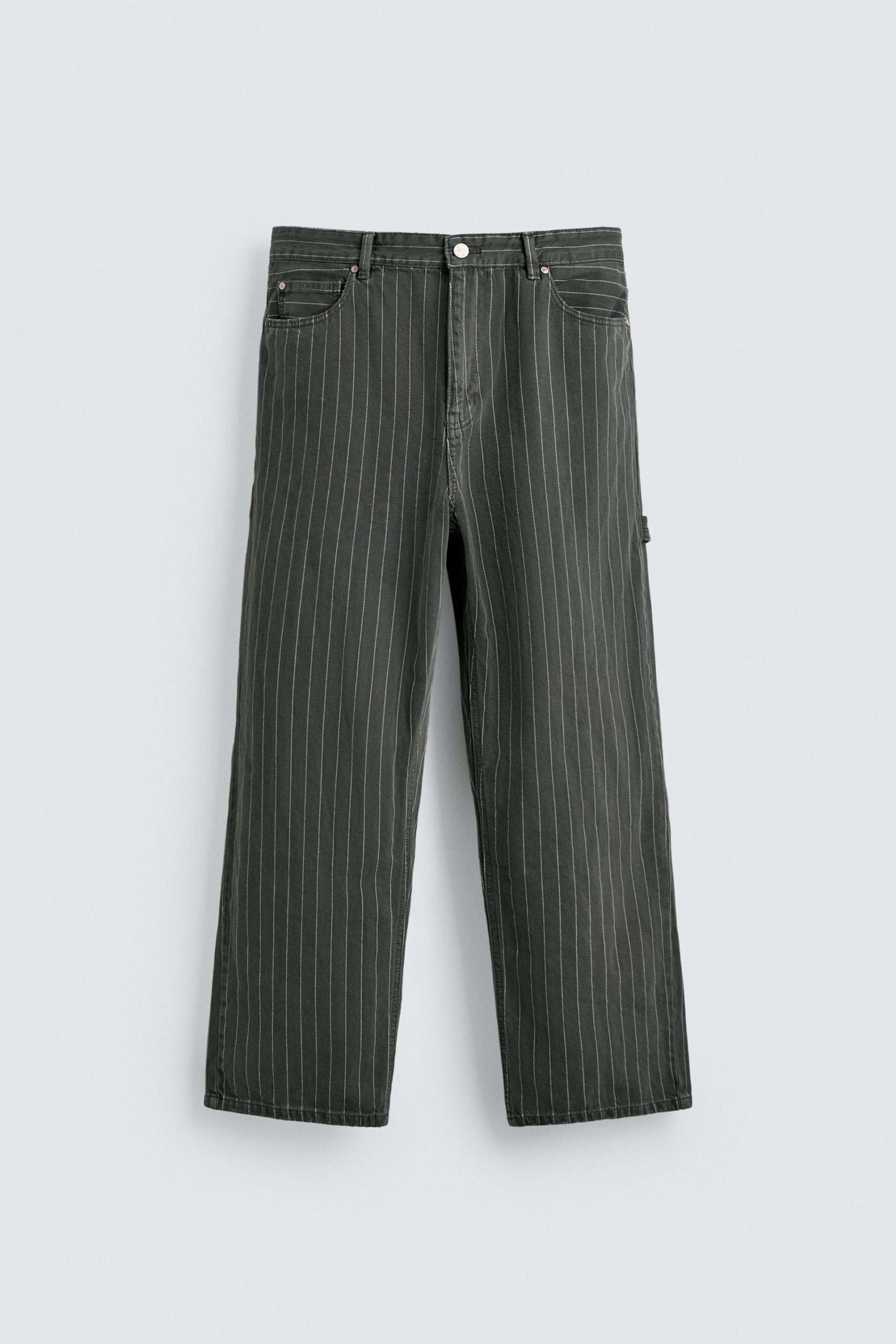 Baggy Fit Striped Trousers Ford MARO - Ảnh 8