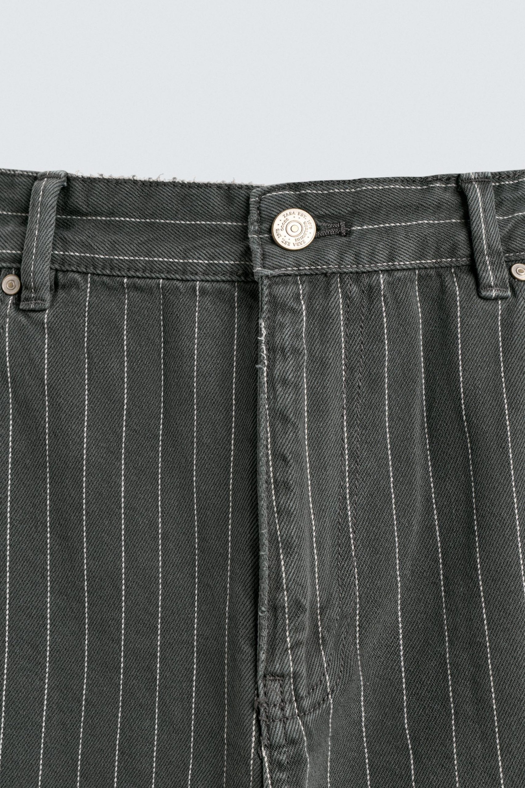 Baggy Fit Striped Trousers Ford MARO - Ảnh 10
