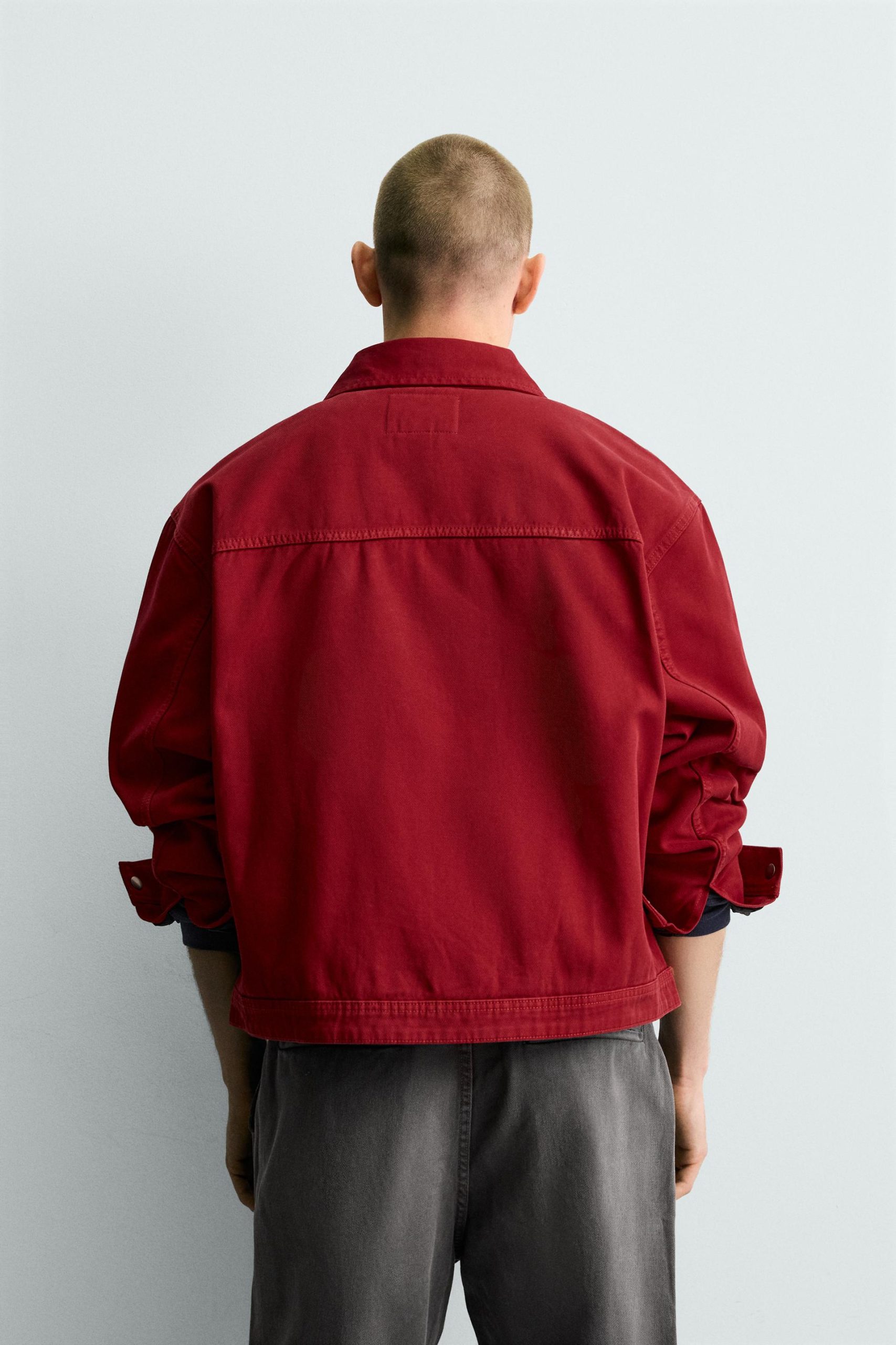 Boxy Fit Fireman Clasp Jacket MARO - Ảnh 8