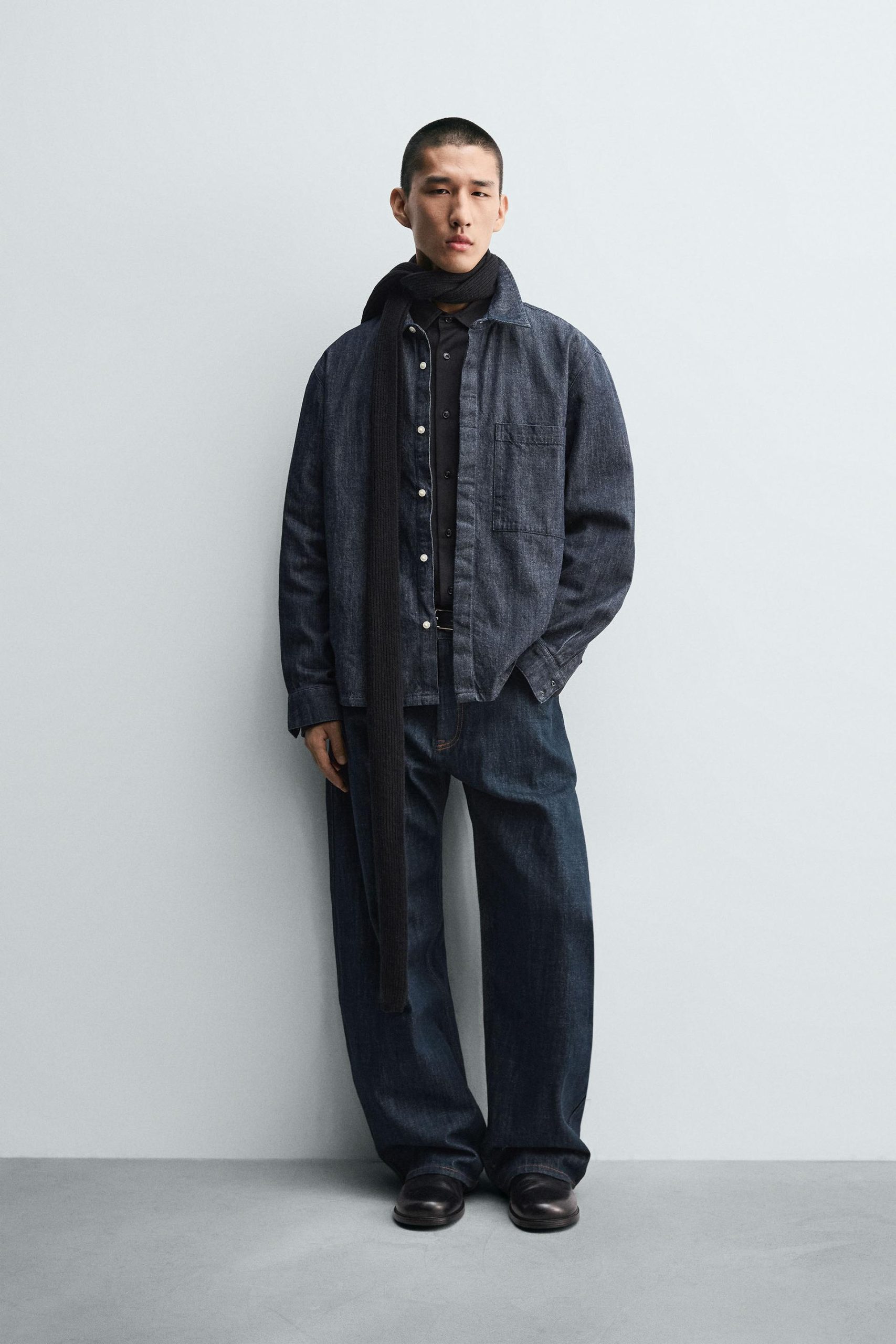Balloon Fit Washed Jeans MARO