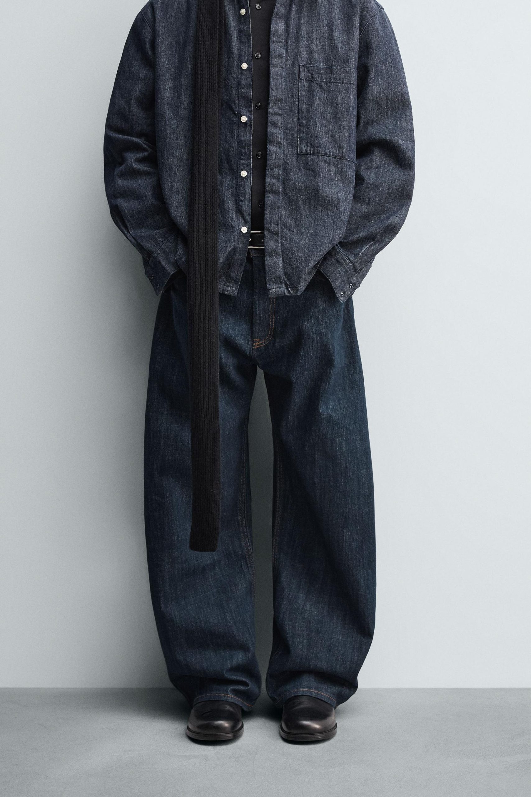 Balloon Fit Washed Jeans MARO - Ảnh 3