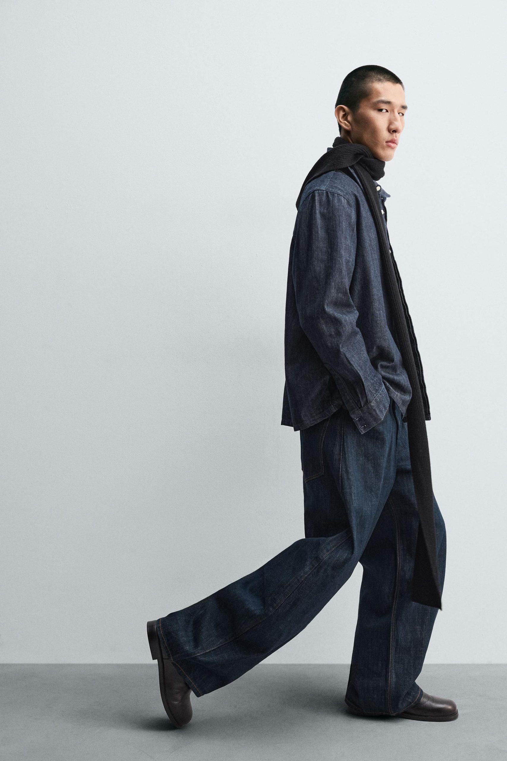 Balloon Fit Washed Jeans MARO - Ảnh 6