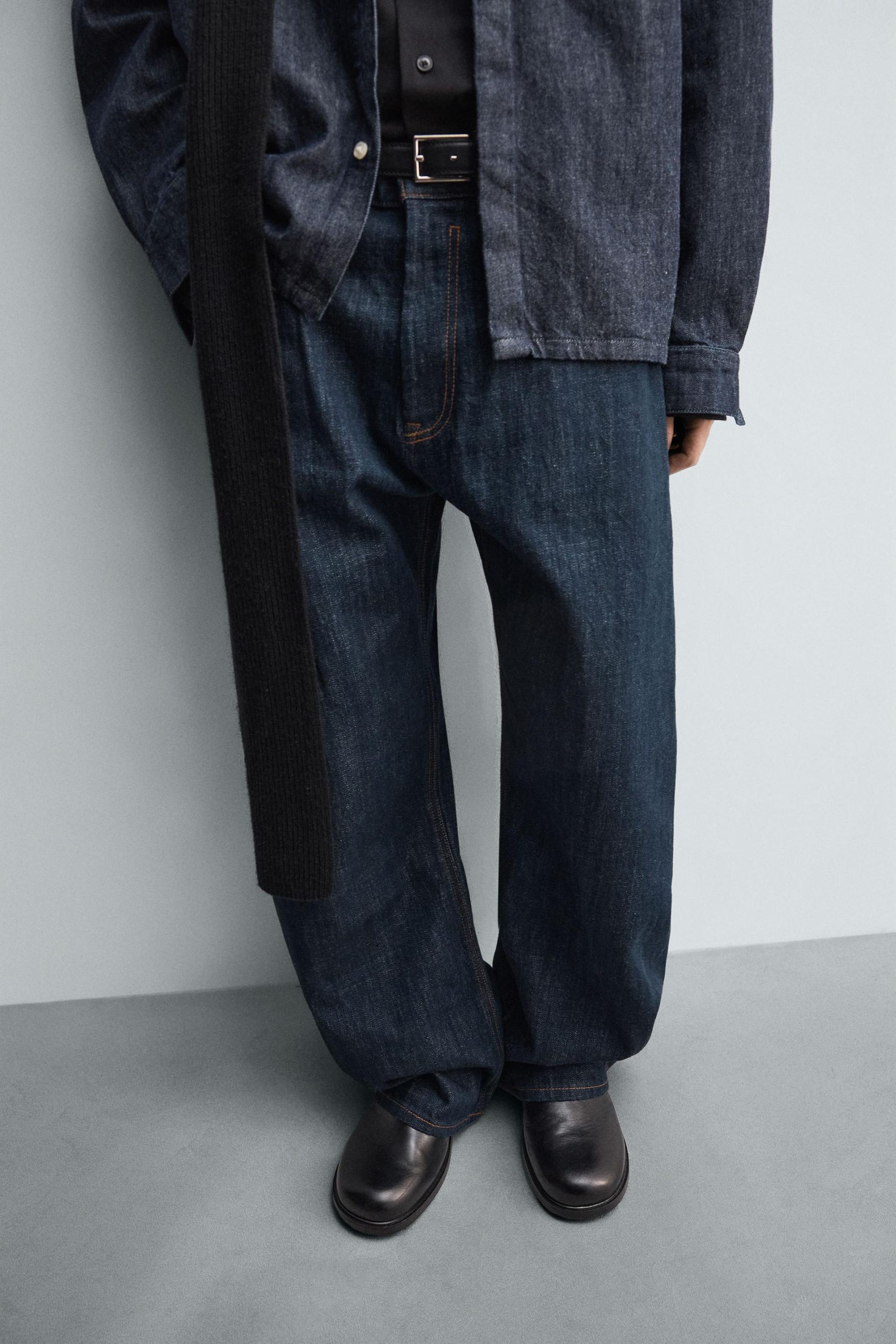 Balloon Fit Washed Jeans MARO - Ảnh 5
