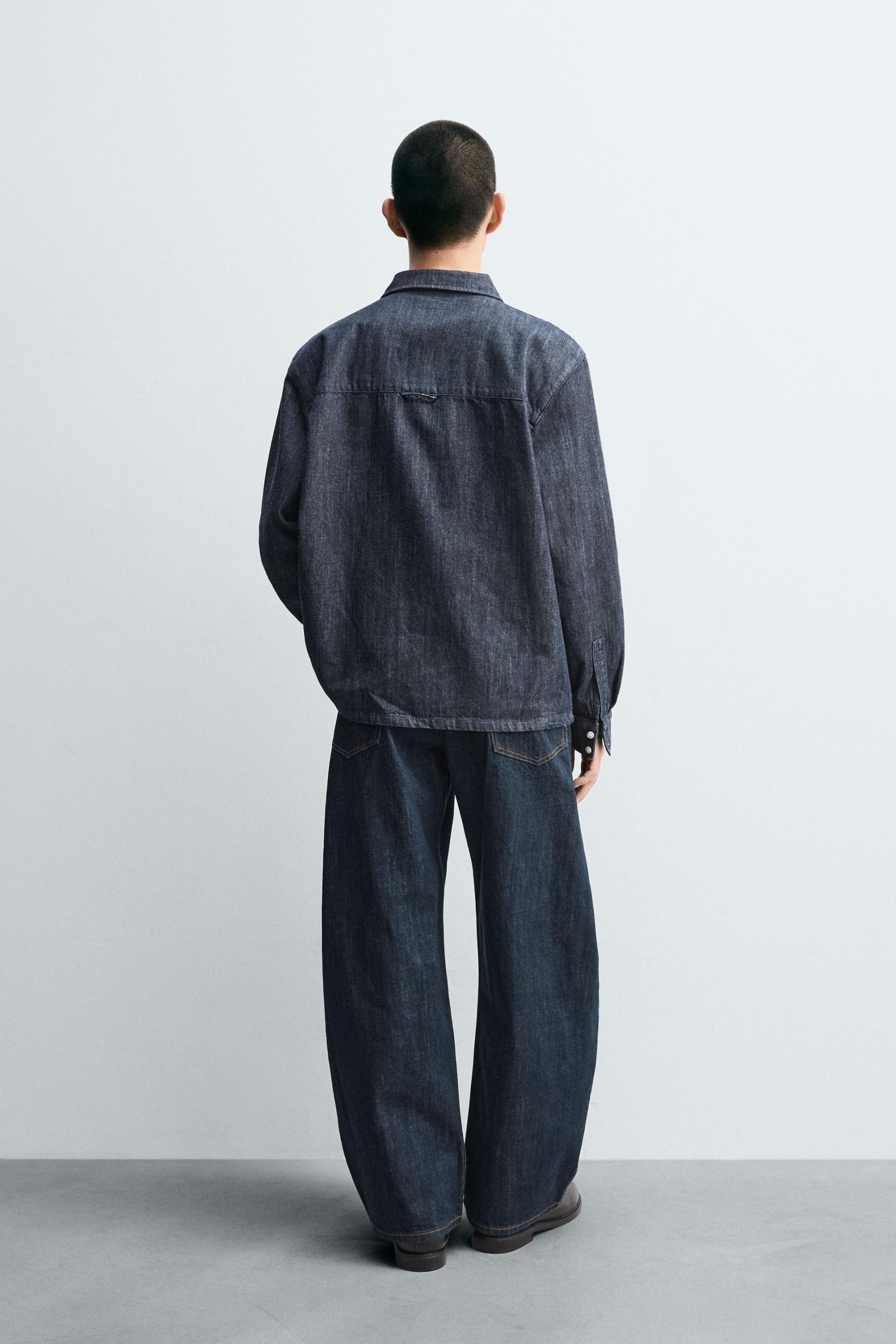 Balloon Fit Washed Jeans MARO - Ảnh 7