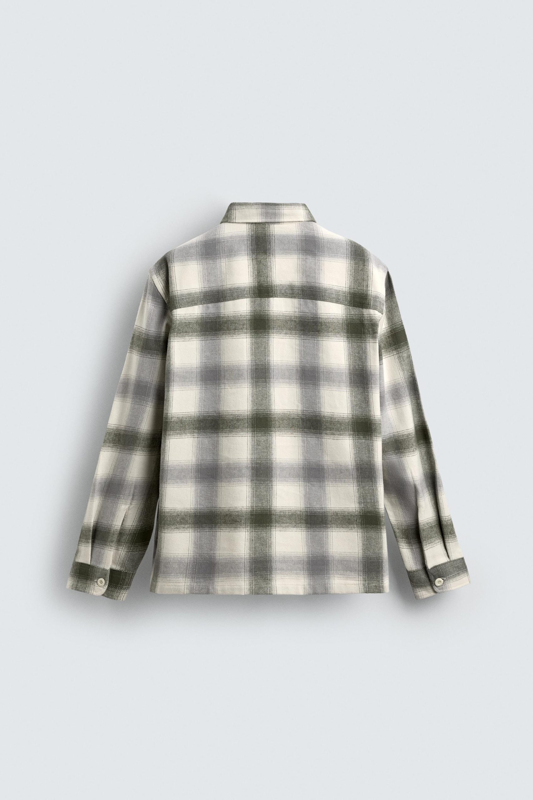 CHECK FLANNEL SHIRT MARO - Ảnh 2
