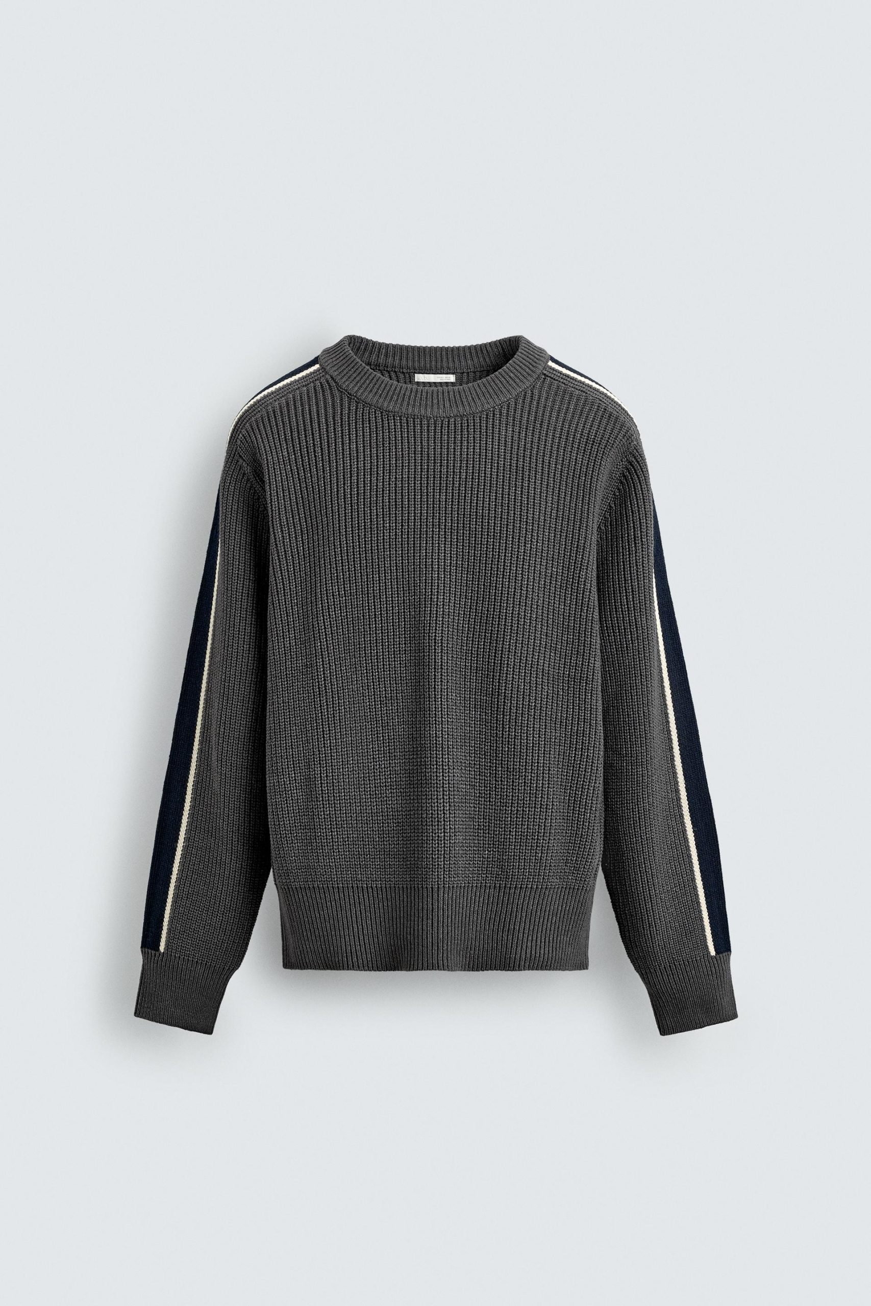 Colour Block Striped Sweater MARO - Ảnh 8