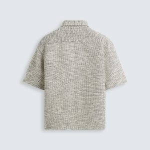 Contrast Textured Overshirt MARO