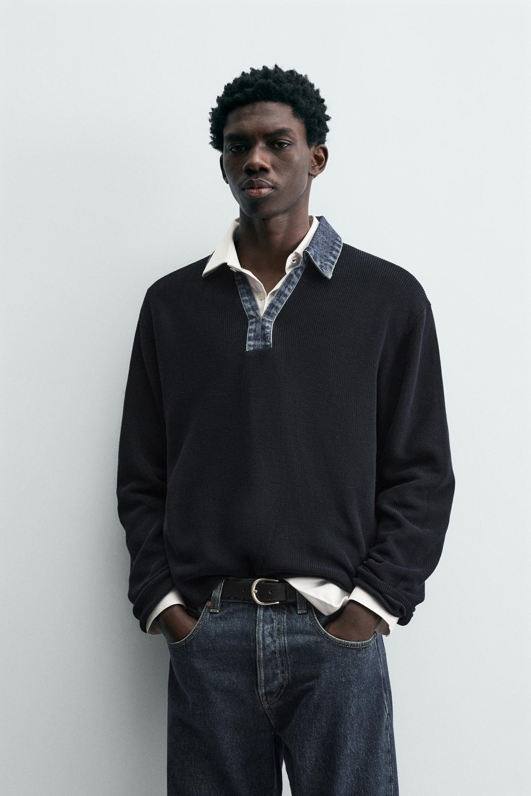 Washed Denim Overshirt MARO