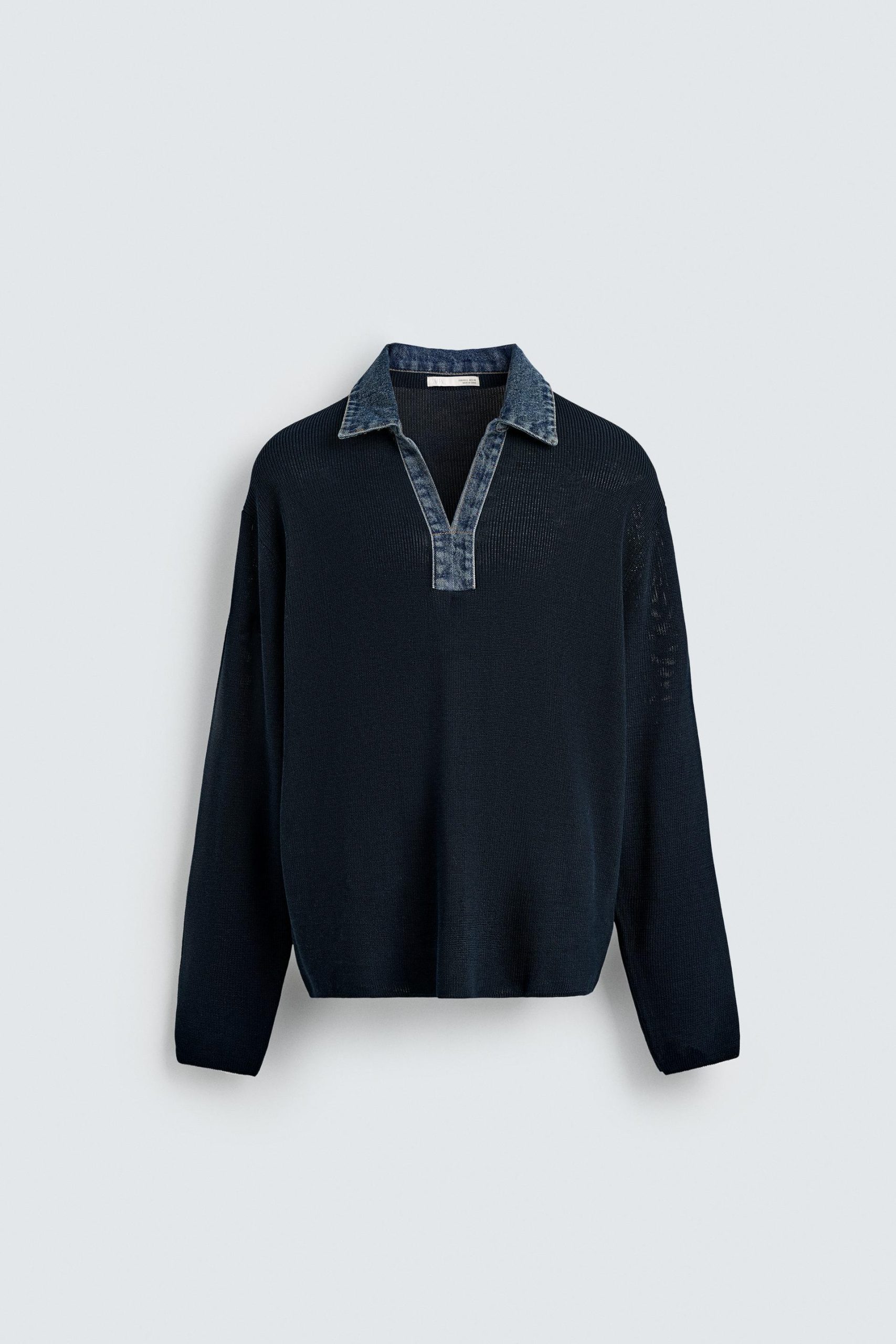 Washed Denim Overshirt MARO - Ảnh 9