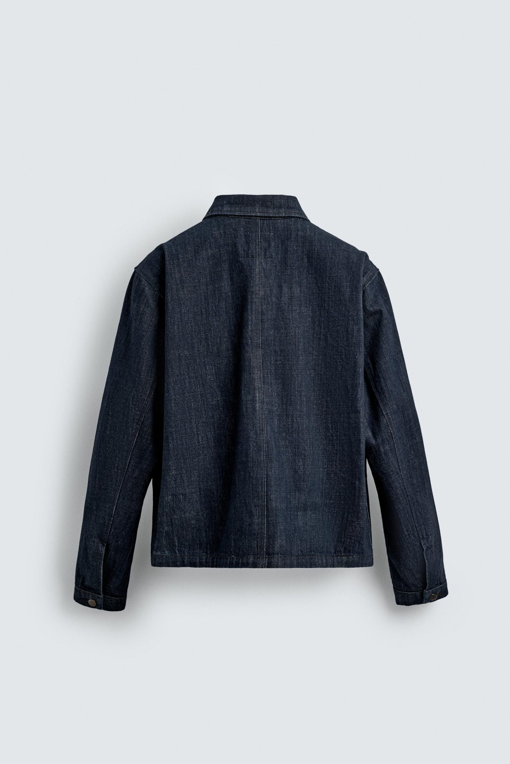 Denim Fireman Clasp Jacket MARO - Ảnh 8