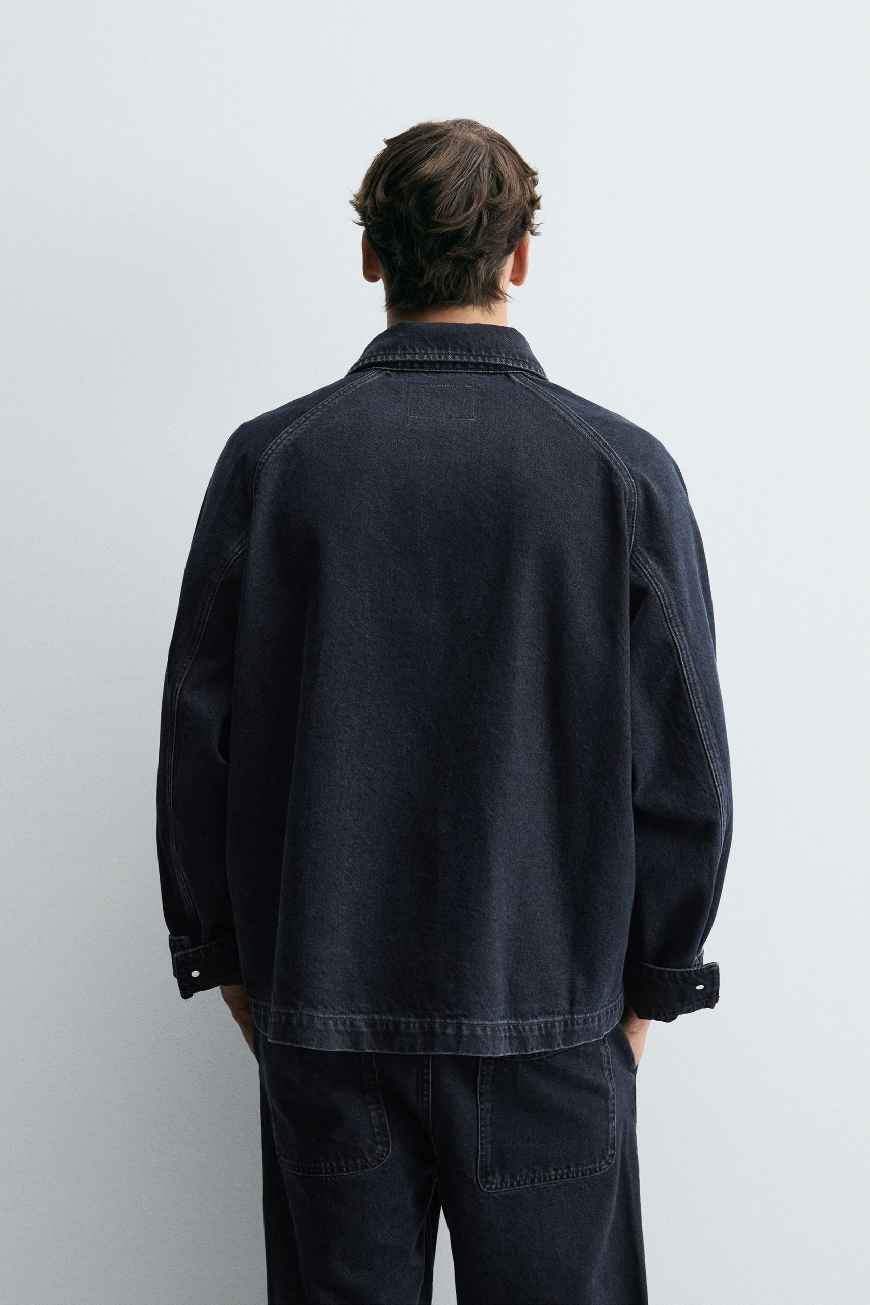 Denim Jacket With Pockets MARO - Ảnh 4