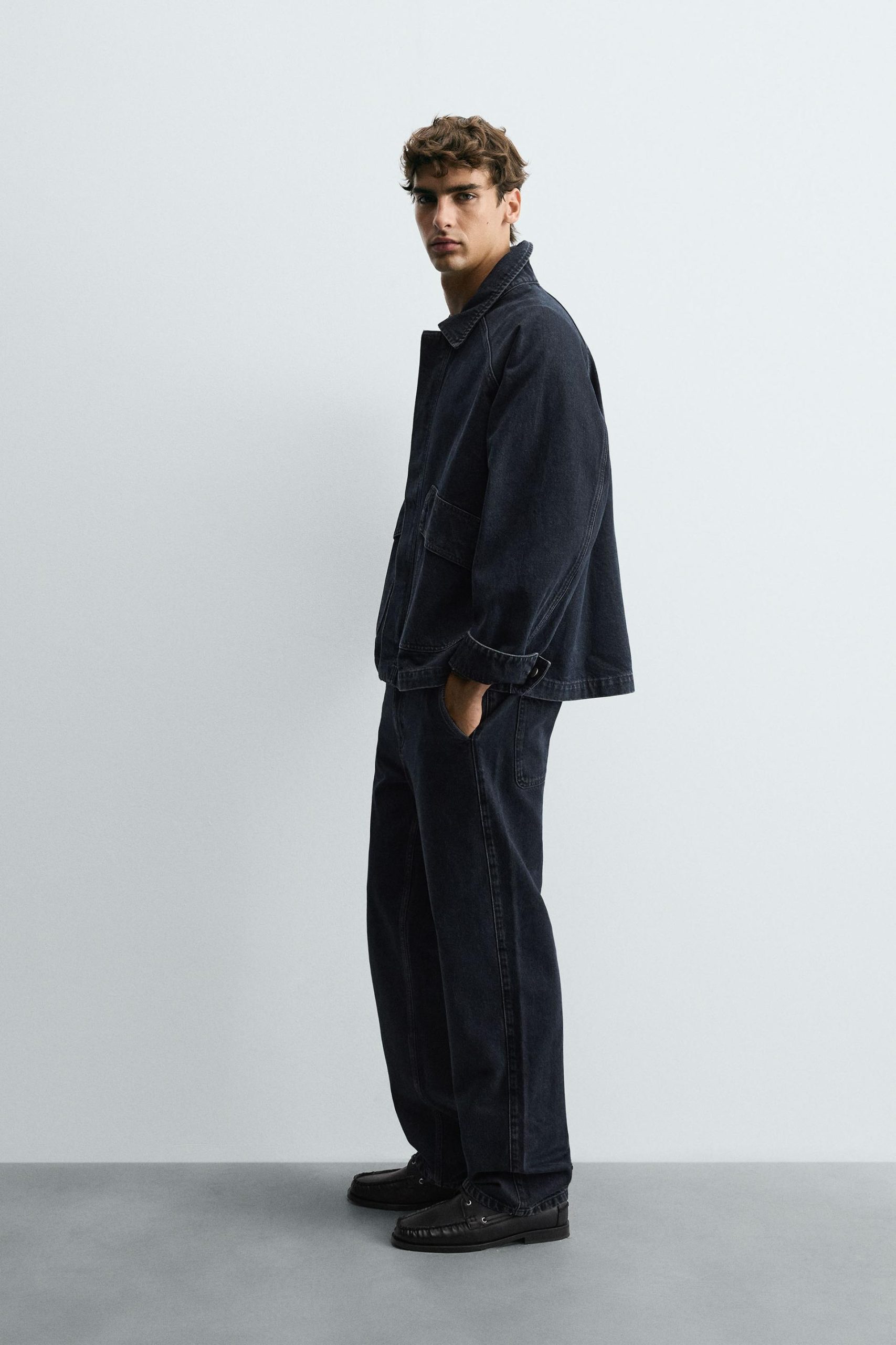 Denim Jacket With Pockets MARO - Ảnh 5