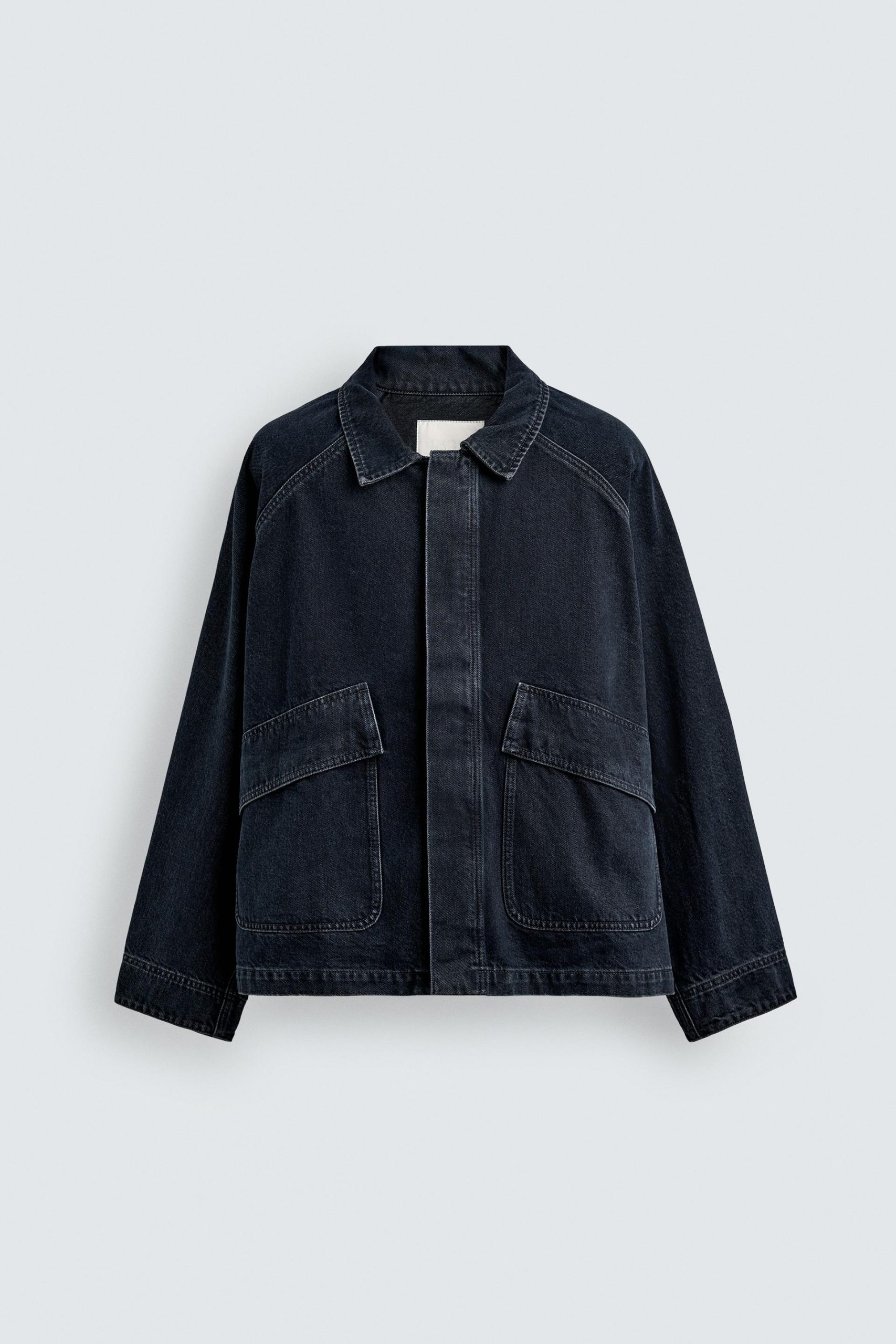 Denim Jacket With Pockets MARO - Ảnh 9