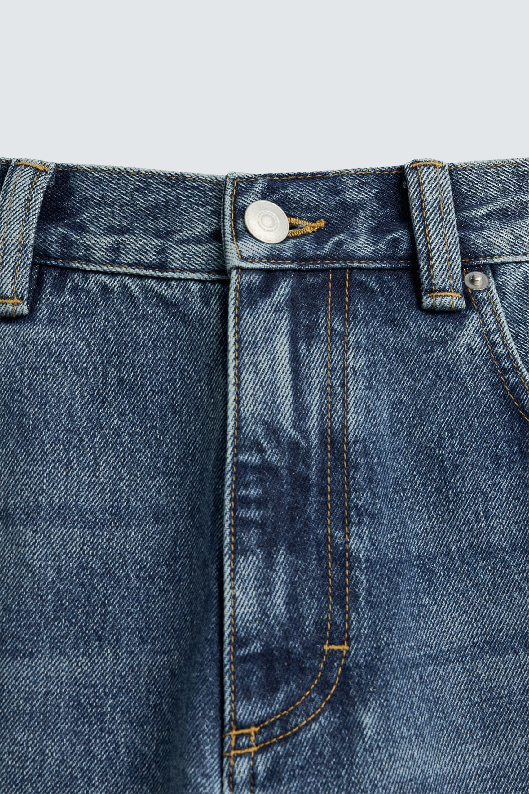 EMBROIDERED RELAXED FIT JEANS MARO - Ảnh 3