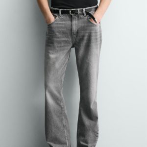FLARE FIT JEANS MARO