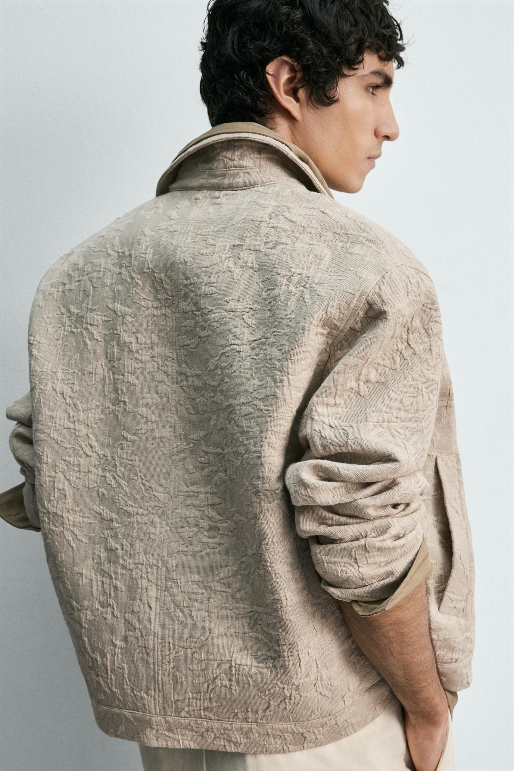 Floral Jacquard Jacket MARO - Ảnh 4