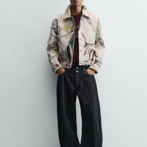 Geometric Jacquard Jacket MARO