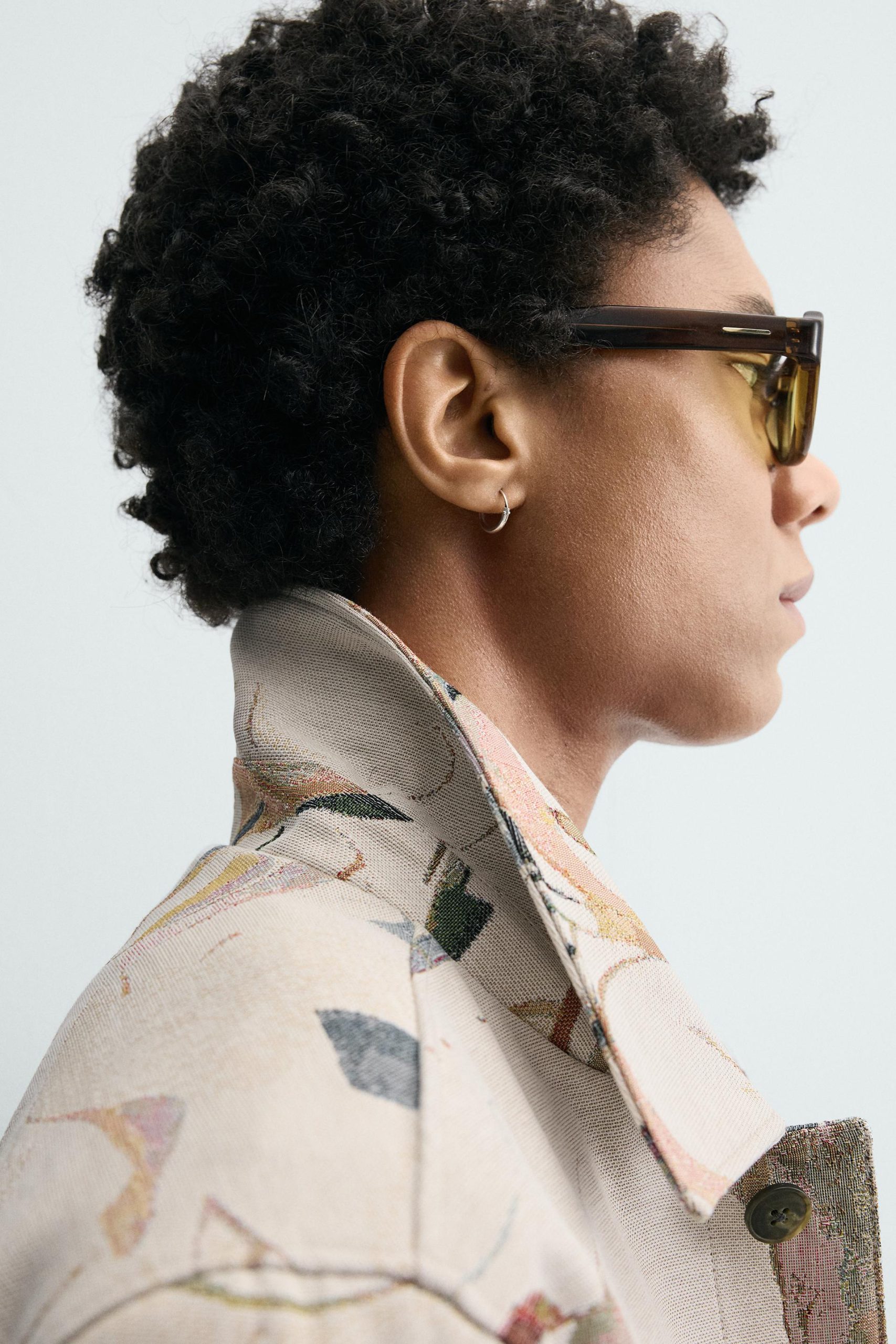 Geometric Jacquard Jacket MARO - Ảnh 5